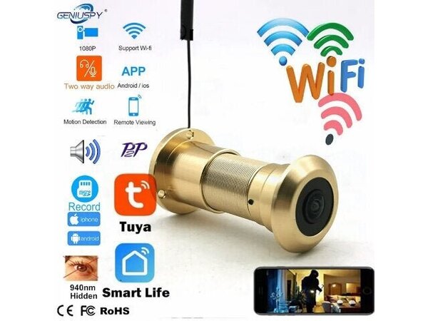 Inbouw deur camera Full HD Inbouw deur camera Full HD