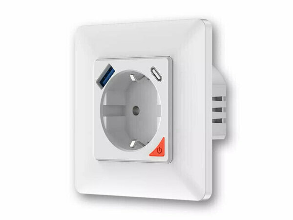 Inbouw stopcontact met USB & USB-C PD Inbouw stopcontact met USB & USB-C PD