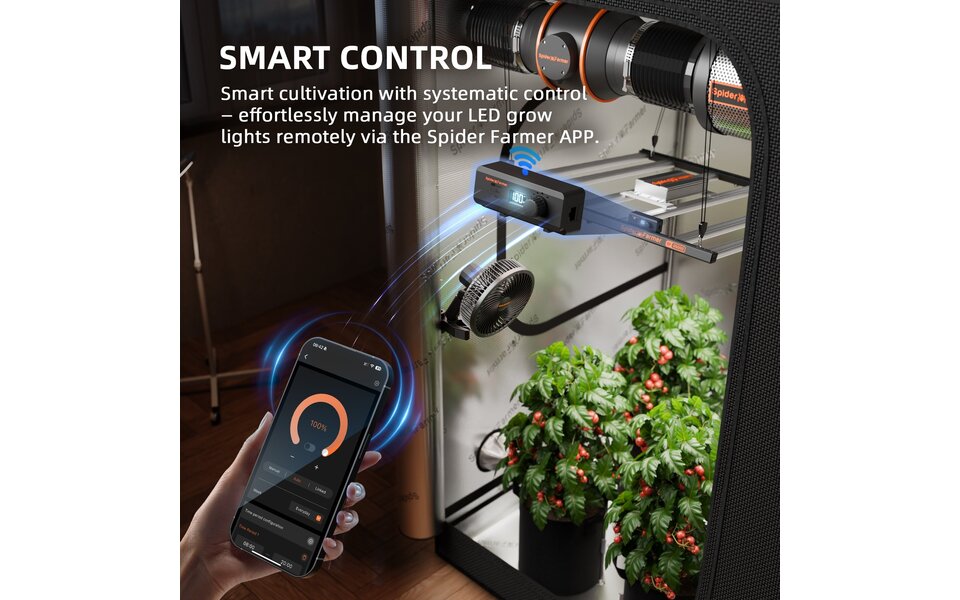 Spider Farmer Spider Farmer G5000 WiFi & Bluetooth App-Controlled