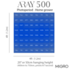 Migro MIGRO ARAY 500 LED Grow Light - Copy - Copy - Copy Migro MIGRO ARAY 500 LED Grow Light - Copy - Copy - Copy