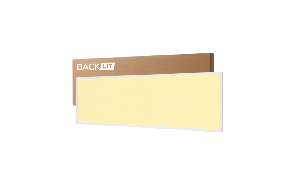 Backlit LED Paneel 30x120cm | 3000K | Warm Wit (830) | 28W Backlit LED Paneel 30x120cm | 3000K | Warm Wit (830) | 28W