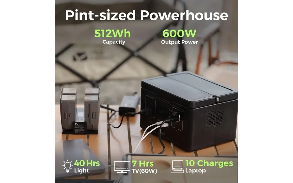 Souop Mobile Power Station S03 pro 600W/512Wh