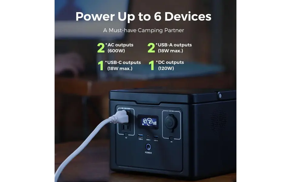 Souop Mobile Power Station S03 pro 600W/512Wh