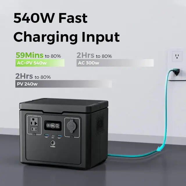 Souop Mobile Power Station S03 pro 600W/512Wh
