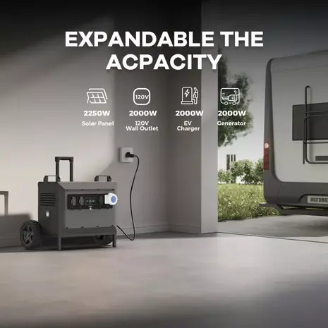Souop Mobiele Stroomcentrale L5 5000W/5040Wh Souop Mobiele Stroomcentrale L5 5000W/5040Wh