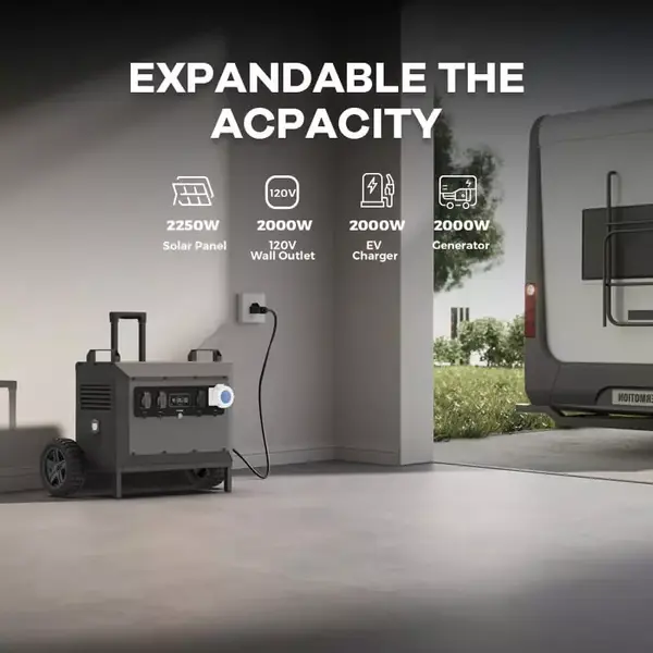 Souop Mobiele Stroomcentrale L5 5000W/5040Wh Souop Mobiele Stroomcentrale L5 5000W/5040Wh