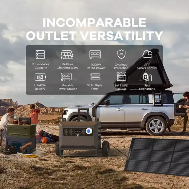 Souop Mobiele Stroomcentrale L5 5000W/5040Wh