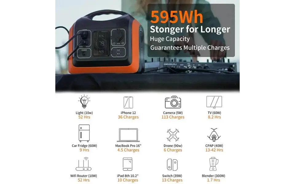 Souop Mobile Power Station SP-UPP-600J