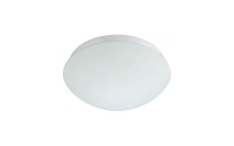 HLW LED Ceiling Light Motion Sensor – 360° – E27 – Oval – Matte White – Glass