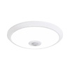 LED Ceiling Light Sensor Day/Night – Kozolux Crimpy – 20W 1500lm – 6400K – Round – White