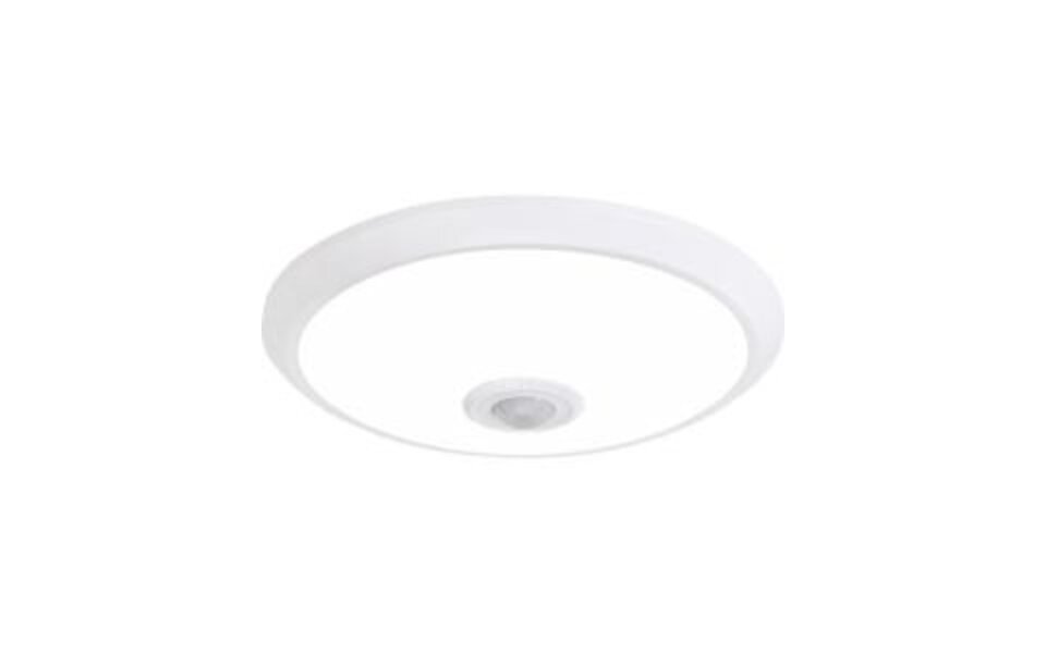 HLW LED Ceiling Light Sensor Day/Night – Kozolux Crimpy – 20W 1500lm – 6400K – Round – White