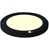 LED Plafondlamp Sensor Dag/Nacht – 18W – 3000K – 360° – Rond – Mat Zwart Binnenverlichting