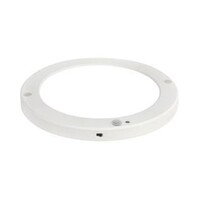 LED Ceiling Light Sensor Day/Night – 18W – 6500K – 360° – Round – Matte White