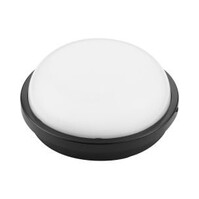 LED Ceiling Light Bathroom – Artony – 15W – 4200K – IP65 – Round – Black