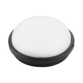 LED Plafondlamp Badkamer – Artony – 15W – 4200K – IP65 – Rond – Zwart LED Plafondlamp Badkamer – Artony – 15W – 4200K – IP65 – Rond – Zwart