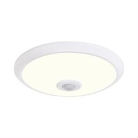LED Plafondlamp Sensor Dag/Nacht – Kozolux Crimpy – 20W 1500lm – 4200K – Rond – Wit LED Plafondlamp Sensor Dag/Nacht – Kozolux Crimpy – 20W 1500lm – 4200K – Rond – Wit