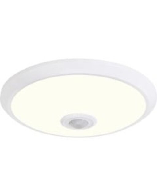 LED Plafondlamp Sensor Dag/Nacht – Kozolux Crimpy – 20W 1500lm – 4200K – Rond – Wit Binnenverlichting LED Plafondlamp Sensor Dag/Nacht – Kozolux Crimpy – 20W 1500lm – 4200K – Rond – Wit Binnenverlichting