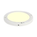 LED Plafondlamp Sensor Dag/Nacht – 18W – 3000K – 360° – Rond – Mat Wit