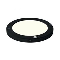 LED Plafondlamp Sensor Dag/Nacht – 18W – 4000K – 360° – Rond – Mat Zwart LED Plafondlamp Sensor Dag/Nacht – 18W – 4000K – 360° – Rond – Mat Zwart