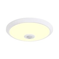LED Plafondlamp Sensor Dag/Nacht – Kozolux Crimpy – 20W 1500lm – 3000K – Rond – Wit LED Plafondlamp Sensor Dag/Nacht – Kozolux Crimpy – 20W 1500lm – 3000K – Rond – Wit