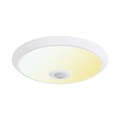 LED Ceiling Light Sensor Day/Night – Kozolux Crimpy – 20W 1500lm – CCT – Round – White