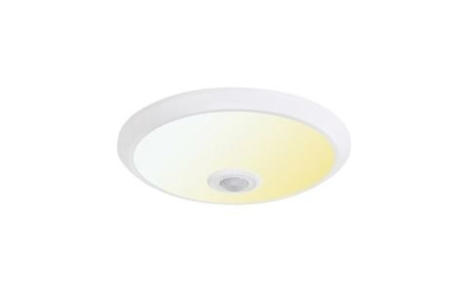 HLW LED Plafondlamp Sensor Dag/Nacht – Kozolux Crimpy – 20W 1500lm – CCT – Rond – Wit HLW LED Plafondlamp Sensor Dag/Nacht – Kozolux Crimpy – 20W 1500lm – CCT – Rond – Wit