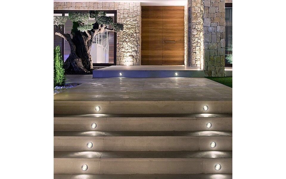 HLW LED LED Grondspot - Inbouw Rond - 6W - IP67 - 4000K Natuurlijk Wit - Mat Chroom - RVS HLW LED LED Grondspot - Inbouw Rond - 6W - IP67 - 4000K Natuurlijk Wit - Mat Chroom - RVS