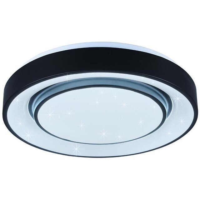 HLW LED LED Ceiling Light WiZ Trion Monan 20W | RGBW Dimmable | Round Black HLW LED LED Ceiling Light WiZ Trion Monan 20W | RGBW Dimmable | Round Black