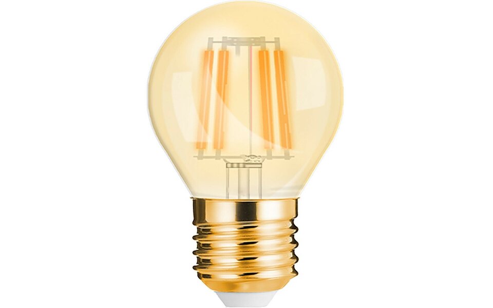 HLW LED Voordeelpak 10x Brinton LED Kogel E27 4W 2200K Amber | 32W vervanger HLW LED Voordeelpak 10x Brinton LED Kogel E27 4W 2200K Amber | 32W vervanger