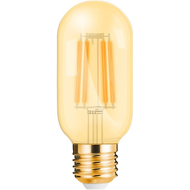 Brinton LED Buis Filament E27 4W 2200K Amber T45 | 32W vervanger Lichtbronnen