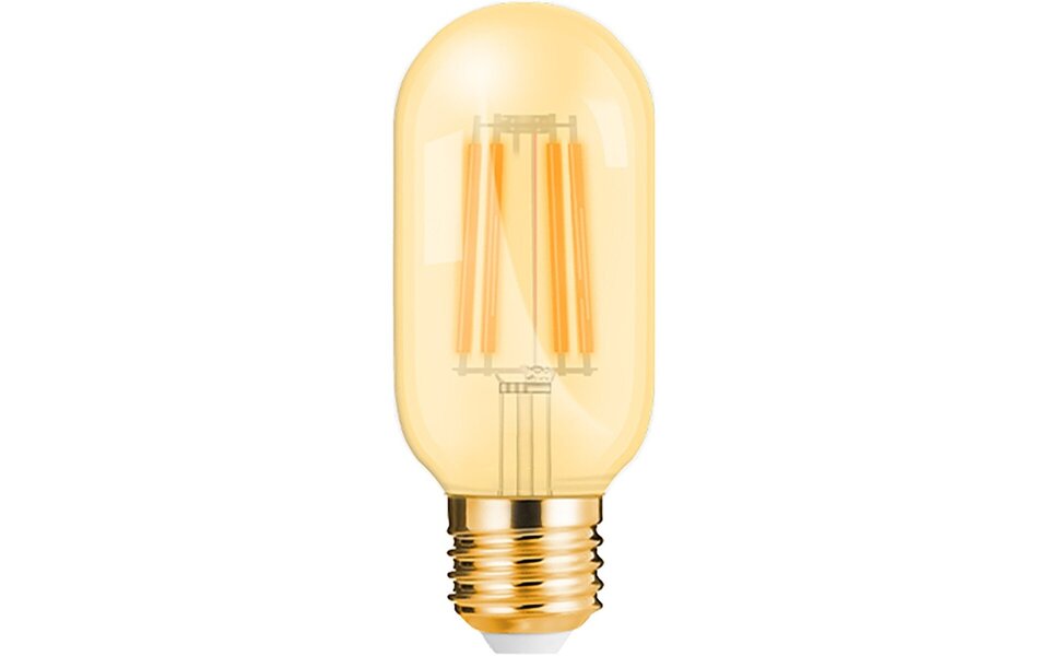 HLW LED Brinton LED Buis Filament E27 4W 2200K Amber T45 | 32W vervanger