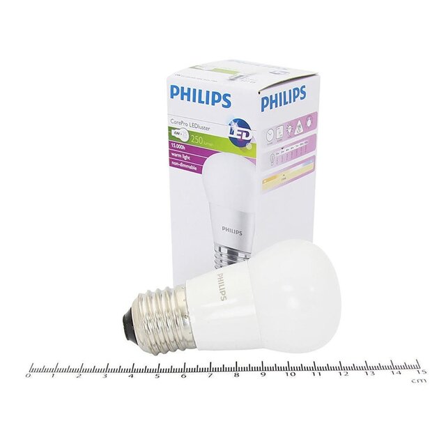 HLW LED Philips CorePro Lustre P45 LED E27 4W 2700K | 25W vervanger