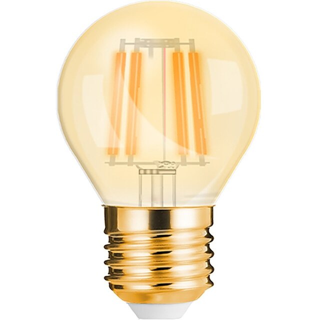 LED Lamp E27 Kogel Filament Brinton 4W 2200K G45 Lichtbronnen LED Lamp E27 Kogel Filament Brinton 4W 2200K G45 Lichtbronnen