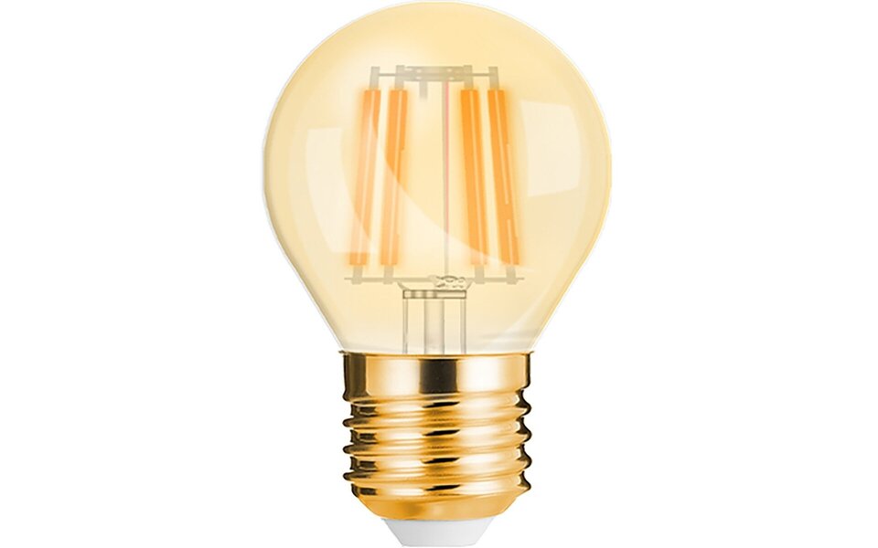 HLW LED LED Lamp E27 Kogel Filament Brinton 4W 2200K G45 HLW LED LED Lamp E27 Kogel Filament Brinton 4W 2200K G45