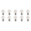 10x LED Lamp E27 Kozolux Romba Wit 1W