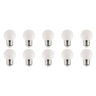 10x LED Lamp E27 Kozolux Romba Wit 1W 10x LED Lamp E27 Kozolux Romba Wit 1W