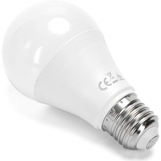 LED lamp met E27 fitting, 13W vermogen, 4000K neutraal wit licht, A60 bolvorm, 1350 lumen