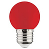 LED Lamp E27 Kozolux Romba Rood 1W Lichtbronnen