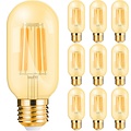10x LED Lamp E27 Tube Filament Brinton 4W T45 10x LED Lamp E27 Tube Filament Brinton 4W T45