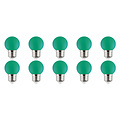 10x LED E27 Kozolux Romba Groen 1W 10x LED E27 Kozolux Romba Groen 1W