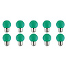 10x LED Lamp E27 Kozolux Romba Groen 1W Lichtbronnen