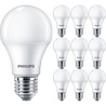 PHILIPS CorePro LEDbulb E27 Peer Mat 10 Pack 10W 6500K Lichtbronnen PHILIPS CorePro LEDbulb E27 Peer Mat 10 Pack 10W 6500K Lichtbronnen