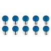 10x LED Lamp E27 Kozolux Romba Blue 1W