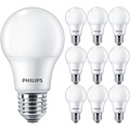 PHILIPS CorePro LEDbulb E27 Pear Matt 10 Pack 8W 6500K PHILIPS CorePro LEDbulb E27 Pear Matt 10 Pack 8W 6500K
