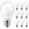 PHILIPS MASTER Value LEDbulb E27 Pear Matt 10 Pack 3.4W 2700K Dimmable