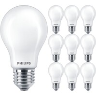 PHILIPS MASTER Value LEDbulb E27 Pear Matt 10 Pack 3.4W 2700K Dimmable