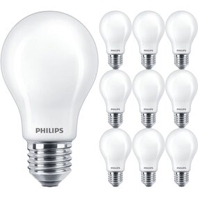 PHILIPS MASTER Value LEDbulb E27 Peer Mat 10 Pack 3.4W 2700K Dimbaar PHILIPS MASTER Value LEDbulb E27 Peer Mat 10 Pack 3.4W 2700K Dimbaar