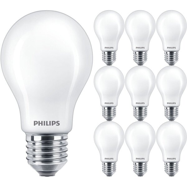 Philips PHILIPS MASTER Value LEDbulb E27 Peer Mat 10 Pack 3.4W 2700K Dimbaar Philips PHILIPS MASTER Value LEDbulb E27 Peer Mat 10 Pack 3.4W 2700K Dimbaar