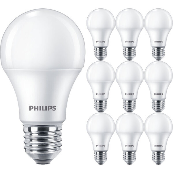 Philips PHILIPS CorePro LEDbulb E27 Peer Mat 10 Pack 10W 3000K Philips PHILIPS CorePro LEDbulb E27 Peer Mat 10 Pack 10W 3000K