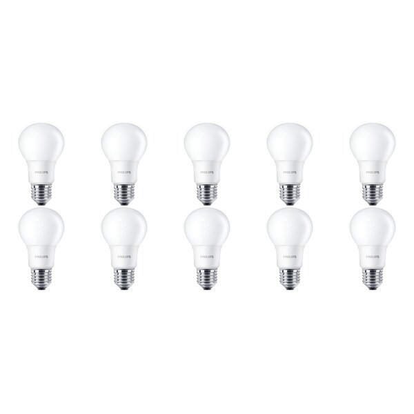 Philips PHILIPS LEDbulb A60 E27 10 Pack 8W 2700K Philips PHILIPS LEDbulb A60 E27 10 Pack 8W 2700K